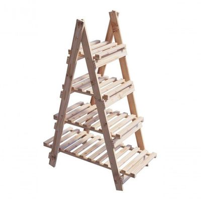 Estante Horizontal De Cabeceira 4 Andares Piramide