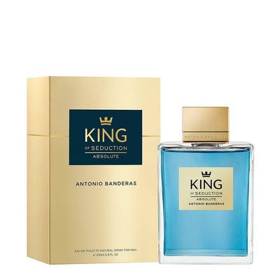 Banderas King Of Seduction Absolute Eau De Toilette - Perfume Masculino 200ml