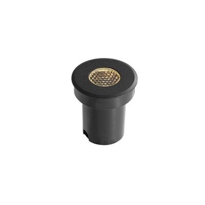 Embutido De Solo Led Nordecor Senf 6848 5w 24° Alto Irc 90 Bivolt Preto 2700k Luz Amarela