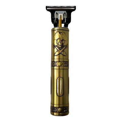 Maquina Aparador De Cabelo Profissional Caveira Elétrico Cabeça T
