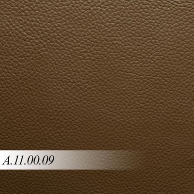 Sofá Living 4 lugares 252cm Agostino Pés Design em Ferro Couro Caramelo G52 - Gran Belo
