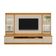 Rack Para Sala Com Painel Para Tv 70 Pol Led 297cm Spencer L05 Tauari Off White Fosco - Lyam Decor