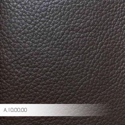 Sofá 220cm Decorativo Sala de Estar Agostino PU Sintético Marrom - Gran Belo