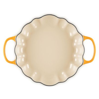 CAÇAROLA LE CREUSET ABOBORA SIGNATURE 28CM PEGADOR DOURADO MARRONIER 21338283502441