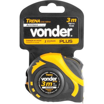 Trena Aço (O) 3M X 16Mm Auto Trava Vonder
