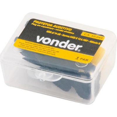 Protetor Auditivo Copolimero Plug Vonder