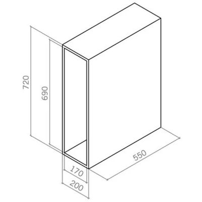Kit 2 Suportes Porta Toalhas Panos de Prato Triplo 41cm Crom