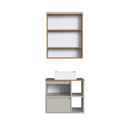 Conjunto para Banheiro Gabinete Suspenso 60cm com Cuba Espel