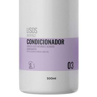 Condicionador Lisos Anti-frizz Lamine Professionale Hanova 500ml