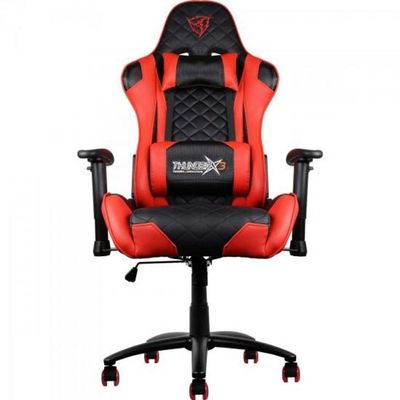 Cadeira Gamer Profissional Tgc12 Preta-vermelha Thunderx3