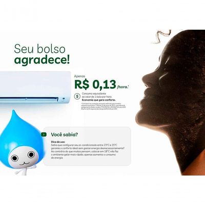 Ar Condicionado Split Hi Wall Full Inverter Daikin BTUs R-32 Quente e Frio 220V