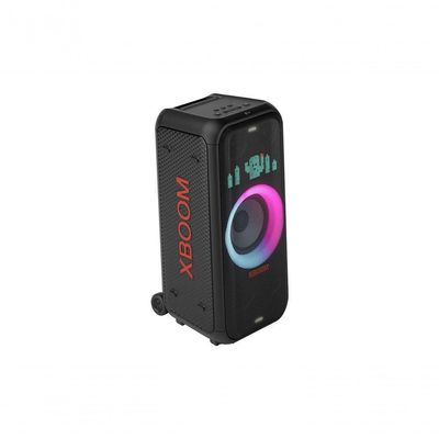 Caixa De Som Bluetooth Party Speaker LG XBOOM 250W RMS, Resistente à água (IPX4), 20 horas de bateria e Visor de Pixel LED - XL7T