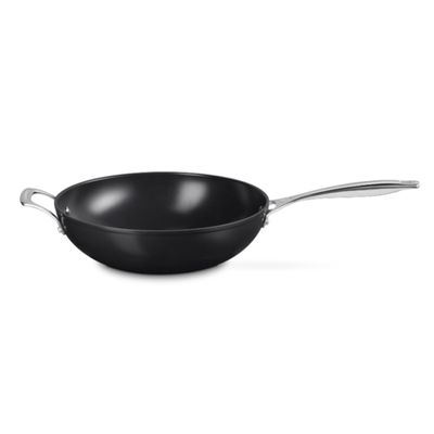 WOK LE CREUSET COM ALÇA NON-STICK CERAMIC ESSENTIAL 30CM 51318300010298