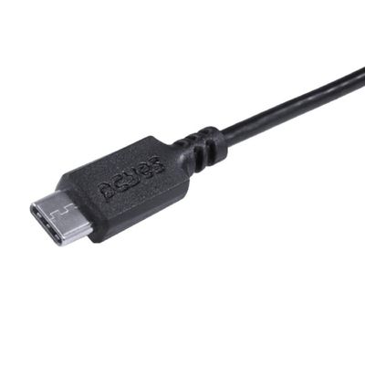 Cabo Para Celular Smartphone Usb A 2.0 Para Usb Tipo C 1 Metro Preto - Puacp-01