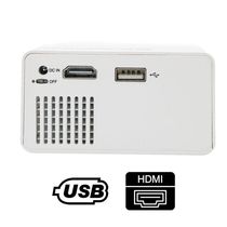 Projetor Led Portatil 1080p Cinema Filme Futebol Hdmi Tv Pc Multimidia