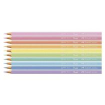 Lápis De Cor Ecolápis 120510p 10 Cores Pastel - Faber Castell