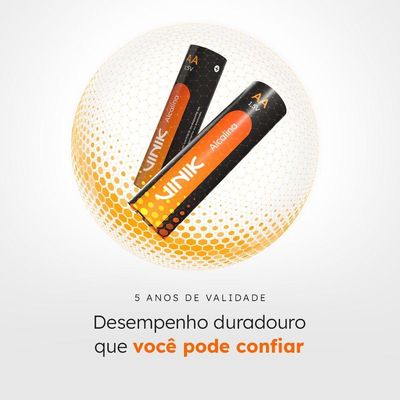 Pilha Alcalina Aa C-4 1.5v - Vp2ab4a