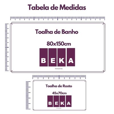 Kit 4 Toalhas Luxury Soft Beka 360 g/m² 2 Banho + 2 Rosto Luxo Cinza