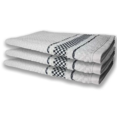 12 Panos de Prato Atoalhado Felpudo Premium MR+PR+VM+VD