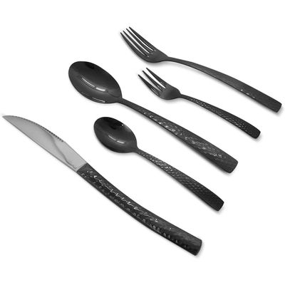 Faqueiro Inox 30 Peças com Maleta Preto