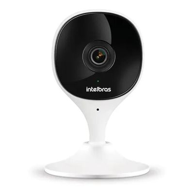 Kit 3 Câmeras de Segurança iMX branca Wi-fi Full hd Intelbras com Cartão 32gb Purple Intelbras