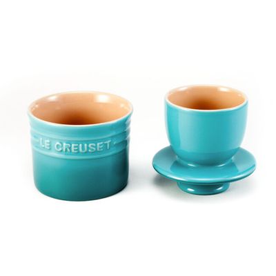 POTE DE MANTEIGA LE CREUSET AZUL CARIBE