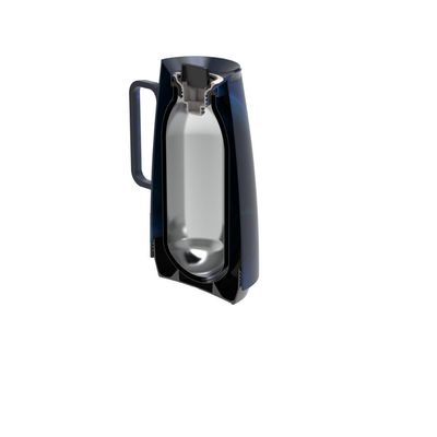 Bule Térmico Tramontina Exata em Plástico Marmorizado Azul 500 ml