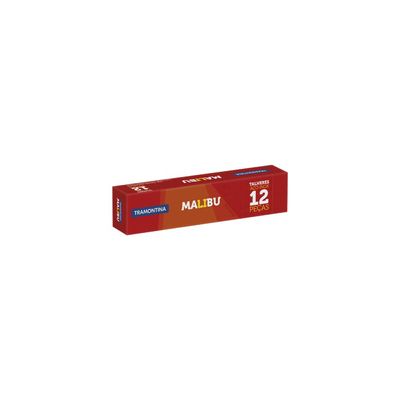 Jogo 6 Colher para Sobremesa Tramontina Malibu em Aço Inox