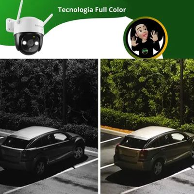 Camera Wifi Im7 Full Color 360 Graus Intelbras