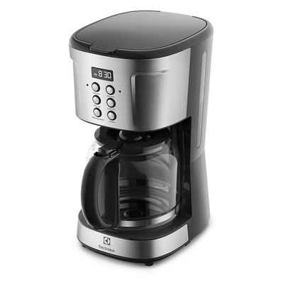 Cafeteira Elétrica Electrolux Digital 38 Xícaras Experience Programável com Timer Cor Inox (ECM30) 127V