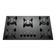 Cooktop 5 Bocas Preto Com Mesa De Vidro Atlas U Top Bivolt