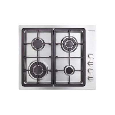 COOKTOP A GÁS CUISINART ARKTON 4 QUEIMADORES INOX 60CM 220V 4092740126