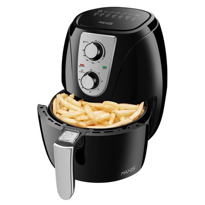 Fritadeira Sem Óleo Air Fryer 3,2L Maxis Preto e Inox 1270W AF-33 110