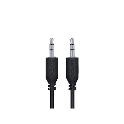 Cabo P2 3.5mm Macho Para P2 3.5mm Macho 28awg Puro Cobre 2 Metros - P35m-2