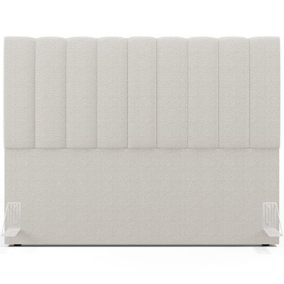 Cabeceira Cama Box Casal King 195 cm Dália W01 Bouclê Creme - Lyam Decor