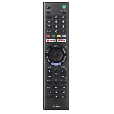 Controle Remoto Compatível Com Sony Rmt-Tx300B Bravia Led Smart TV Com YouTube Netflix