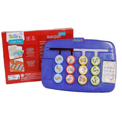 Brinquedo Didático Logic Fun +3 Anos - Tateti