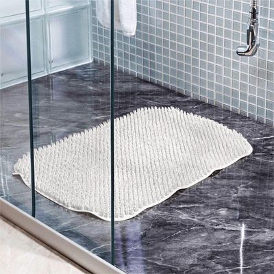 Tapete Felpudo 57x34cm Branco Es4 - Br1 - Astra Tapete Felpudo 57x34cm Branco Br1-es4 As Es4*br1