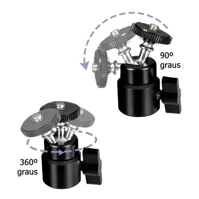 Ring Light Aro 10 Polegadas Com Suporte Led Luz Foto Vídeo