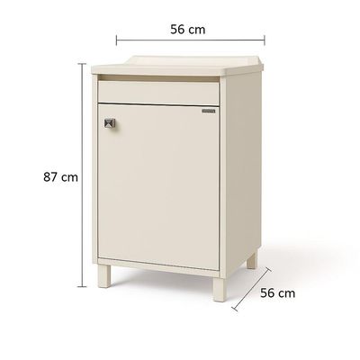 Gabinete De Mdf Com Tanque Astra 40 Litros Branco