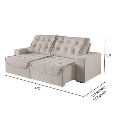 Sofa Martins M-190 02 Md.1.20 - V-211 Creme