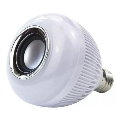 Sto391 - Lampada Led Musical Rgb Bluetooth Controle Remoto 8 Cores