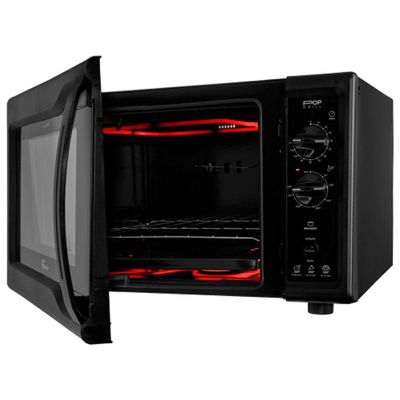Forno 44 L Fischer Eletrico Pop Grill Bancada - 34313-94808 Preto 110V
