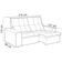 Sofá Retrátil Reclinável Para Sala 3 Lugares 210cm Vincent F04 Veludo Terracota - Lyam Decor