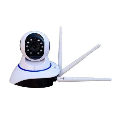 Câmera Robô wifi Inteligente Babá Eletrônica Yoosee 3 Antenas- Ip Camera