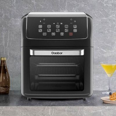 Fritadeira Elétrica Air Fryer Oven Gaabor 12 Litros 1800W Preto 110V
