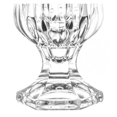 Vaso Cristal Renaissance Lyor 15x24cm Centro de Mesa Arranjo Flores