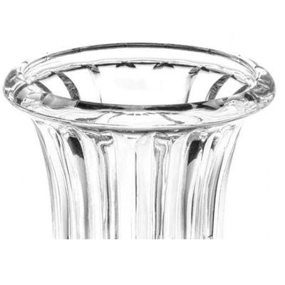Vaso Cristal Renaissance Lyor 15x24cm Centro de Mesa Arranjo Flores