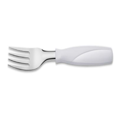 Kit 6 Garfo de Mesa Aço Inox Vermelho Brinox
