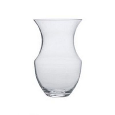 VASO 27 CM VIDRO CRISTAL ARRANJO DECORAÇÃO (MCD)